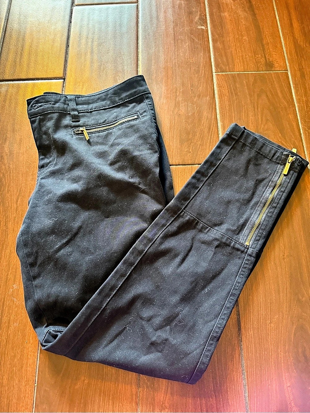 Michael Kors Skinny Cargo Pants Navy Size 6